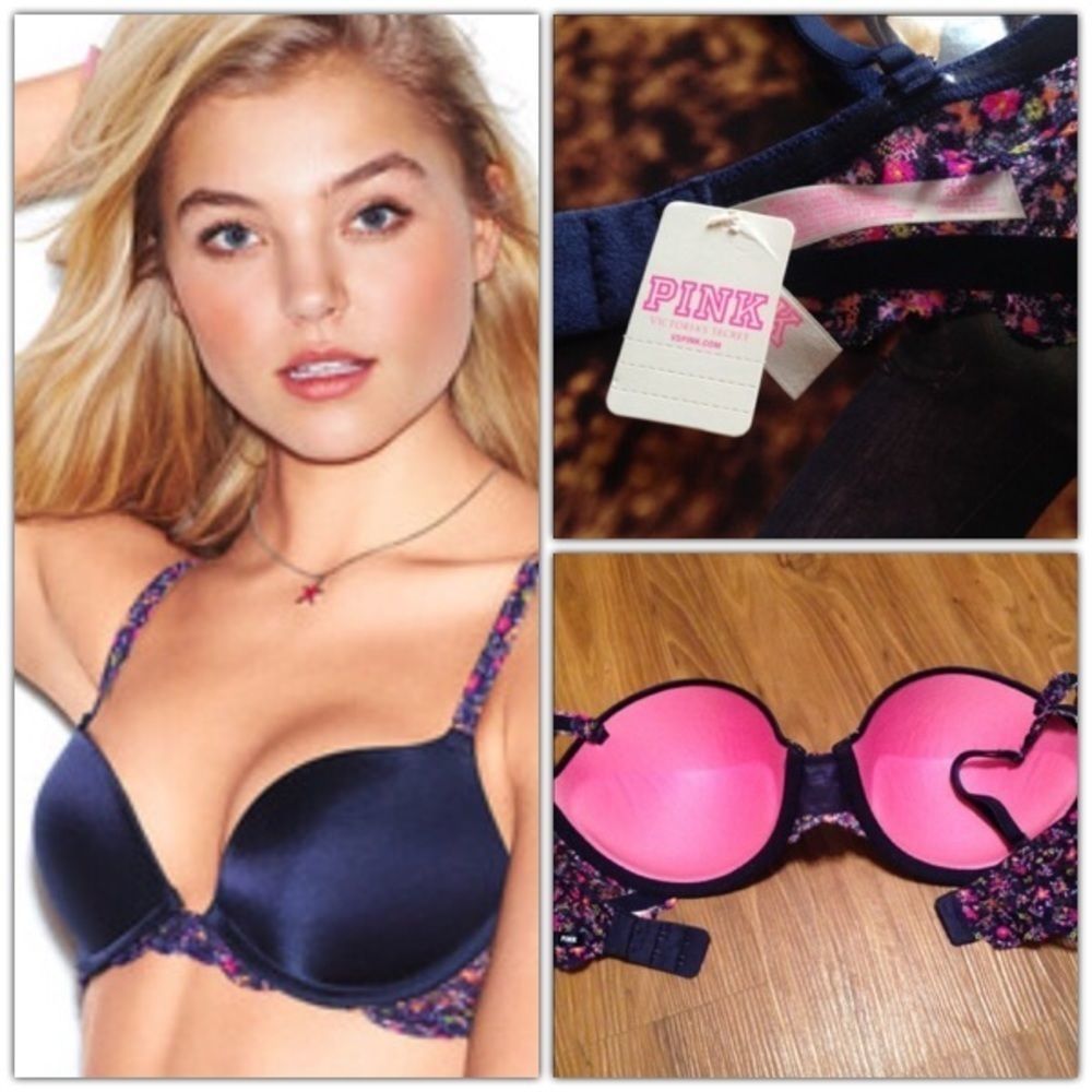 PINK Victoria's Secret multi-way bra 32D NWT